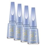 Flormar Oje Jelly Look Nail Enamel Jl35 Crystal Blue 34000007 jl35 (4 paketi)