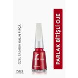 Flormar Oje Yeni Maxi Brush Pearly Pl074 Red Attraction