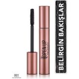 Flormar Open Up HD Yoğun Renk Veren Yelpaze Etkili Maskara (001 Siyah) 8682536058346