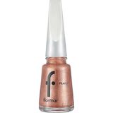 Flormar Pearly Yarı Transparan & Parlak Bitişli Sedefli Oje - KAHVERENGİ