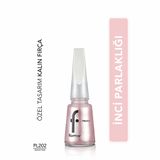 Flormar Pearly Yoğun Pigmentli ve Sedef Yansımalı Oje 202 Satiny Pink