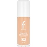 Flormar Perfect Coverage Yüksek Pigmentli & Doğal Bitişli SPF30 Fondöten - PEMBE