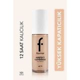 Flormar Perfect Coverage Yüksek Pigmentli & Yarı Parlak Bitişli SPF15 Fondöten