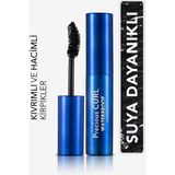 Flormar Precious Curl Suya Dayanıklı Maskara 003 Siyah Hacim Verici Kıvırma Etkili Büyük Boy