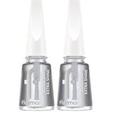 Flormar Quick Dry Extra Shine Hızlı Oje Kurutucu Tırnak Cilası 11 ml (2 paketi)