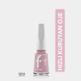 Flormar Quick Dry Hızlı Kuruyan Yoğun Pigmentli Oje QD54 Always Pink