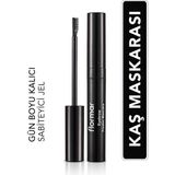 Flormar Sabitleyici ve Renk Koruyucu Şeffaf Kaş Maskarası - Eyebrow Fixator Mascara - 001 - 8690604242733 1 Adet