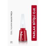 Flormar Sedefli Parlak Oje (Kırmızı) - Nail Enamel