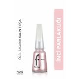 Flormar Sedefli Parlak Oje (Pembe) - Pearly Nail Enamel - Pl202 Satiny Pink - 8682536035439
