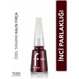 Flormar Sedefli Parlak Oje Velvet Bordeau New 068 Yoğun Işıltı ve Kalıcı Etki