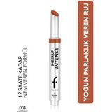 Flormar Sheer Up Intense Krem Dokulu Parlak Bitişli Jel Ruj- 004 Golden Edit - KİREMİT