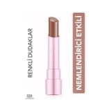 Flormar Sheer Up Sweet Escape Yarı Transparan & Parlak Bitişli Nemlendirici Ruj - 024 Latte Mousse
