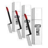 Flormar Shine Kiss Me More Uzun Süre Kalıcı & Parlak Bitişli Likit Ruj 011 CANDY (3 paketi)
