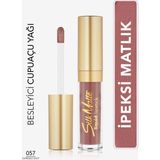 Flormar Silk Matte Yüksek Pigmentli & Mat Bitişli Nemlendirici Likit Ruj (057 Espresso Shot) 8682536076609