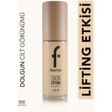 Flormar Skin Lifting Kremsi Dokulu Fondöten SPF 30 Light Beige Doğal Görünüm ve Yaşlanma Karşıtı Etki