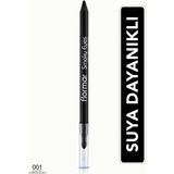 Flormar Smoky Eyes Waterproof Göz Kalemi Karbon Siyah 001 Suya Dayanıklı Makyaj Ürünü