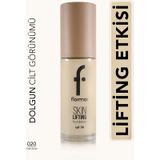 Flormar Spf30 Sıkılaştırıcı Fondöten (SOĞUK ALT TON) - Skin Lifting Fdt. - 020 Pure Beige - 8682536059558