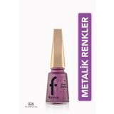 Flormar Star Shine 026 Metalik Parlak Oje