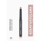 Flormar Suya Dayanıklı Işıltılı Kalem Far -Color Shadow Stick -004 Rosy Nude-8682536039444