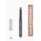 Flormar Suya Dayanıklı Işıltılı Kalem Far -color Shadow Stick-007 Golden Brown-8682536039475