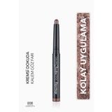 Flormar Suya Dayanıklı Işıltılı Kalem Far -color Shadow Stick -008 Double Latte- 8682536039482