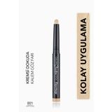 Flormar Suya Dayanıklı Kremsi Kalem Far -color Shadow Stick -001 Soft Cloud-8682536039413