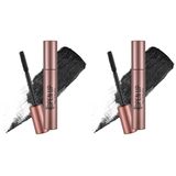 Flormar Tek Tek Ayıran Maskara (Siyah) - Open Up HD Mas. - 001-8682536058346 (2 paketi)