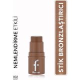Flormar To Go Doğal Bitişli & Nemlendirme Etkili Kremsi Stick Bronzer (002 Biscuit) 8682536098519 - Bej