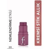 Flormar To Go Işıltılı & Doğal Bitişli Yoğunluğu Ayarlanabilir Kremsi Stick Allık (005 Charming Mauve) 8682536098496 - MÜRDÜM