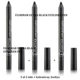 Flormar Ultra Black 3 Adet Eyeliner Pen