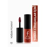 Flormar Uzun Süre Kalıcı Jel Tint (PEMBE) - Lip & Cheek Tint - 002 Kiss Lip & Cheek - 8682536066891
