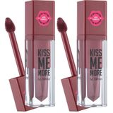 Flormar Uzun Süre Kalıcı Mat Ruj Kiss Me More 008 Mademoiselle (2 paketi)