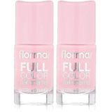 Flormar Yoğun Pigmentli Parlak Oje Full Color Nail Enamel Fc02 Love Dust (2 paketi)