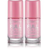 Flormar Yoğun Pigmentli Parlak Oje Full Color Nail Enamel Fc03 Bubble Gum (2 paketi)