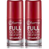 Flormar Yoğun Pigmentli Parlak Oje Full Color Nail Enamel Fc09 Neo Love Story (2 paketi)
