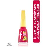 Flormar Yüksek Pigmentli & Parlak Bitişli Oje 040 SOFT BEIGE Doğal Görünüm Sunar