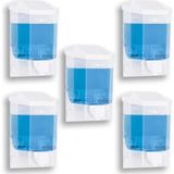 Flosoft 500 ml 5 Adet Sıvı Sabunluk Dezenfektan Aparatı
