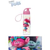 Flosoft 500 ml Trolls Desenli Lisanslı Ayarlanabilir Kapaklı Matara