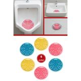 Flosoft 6 Adet PisMiss Yuvarlak Koku Giderici, Pisuvar Lavabo Banyo Gider Süzgeci Kir Tutmaz 30 Gün Etkili