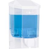 Flosoft Eko Sıvı Sabunluk 500 ml Şeffaf Plastik Oval Tasarım ile Modern Kullanım
