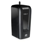 Flosoft Hazneli Fotoselli Sabun Ve Dezenfektan Dispenseri Aparatı - Duvara Monte - 1000 Ml. - Siyah
