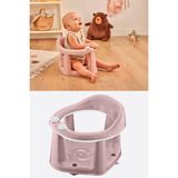 Flosoft Vakumlu Bebek Banyo Oturağı & Mama Oturağı 2’si 1 Arada Pembe