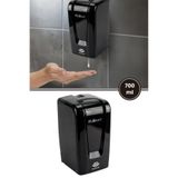 Flosoft Vera Otomatik Sıvı Sabunluk ve Dezenfektan Verici 700ml, Fotoselli Sensörlü Sabunluk F208 Siyah