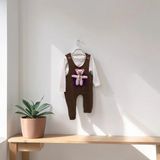 Flovmix Slopet Takım - 3 Yaş - Kahverengi - Beyaz