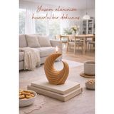 Flow Home Dekoratif Lüks Soya Mum,el Yapımı Doğal Mum,uzun Yanma Süreli Ev Hediyesi,ev Süsü Kahverengi 300 G - Standart
