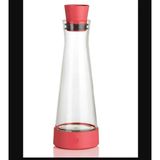 Flow Slim Friends Kırmızı Soğuk Tutucu Cam Karaf Kırmızı 1lt 4 Saat Cam Ev Yaşam Mutfak 1 Adet - 1 lt