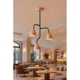 Flow Trio Sarkıt Lamba-Avize - Modern Endüstriyel Mufak Hol Cafe Salon Avize