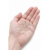 Flower 150 Adet - 40 Mm Takı Çivisi, Halkalı Çivi, Takı Kıvırma Teli, Halkalı Takı Çivisi, Nikel Kaplama