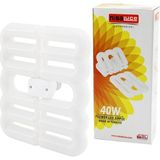 Flower Katlanır - 4b Şekil 21X23.5CM 40W - E27 Beyaz LED Lamba Ampul 3600 Lümen - 6500K