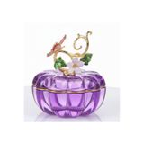 Flower Toys Dekoratif Mini Cam Bal Kabağı Yüzük Kutusu 8 Cm